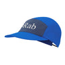 Rab Talus 5 Panel Cap in Maya Blue/Tempest Blue - front