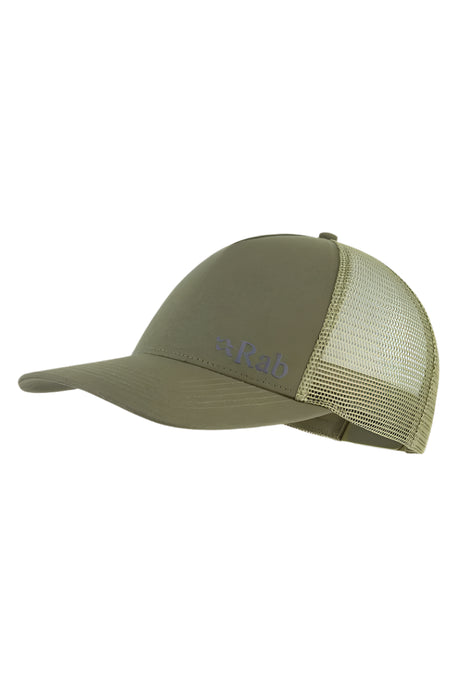 Rab Trucker Logo Cap in Light Khaki - Studio