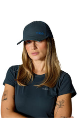Rab Trucker Logo Cap in Tempest Blue - Front