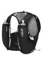 Rab Veil 12L Lightweight Running Vest in Black - Front View