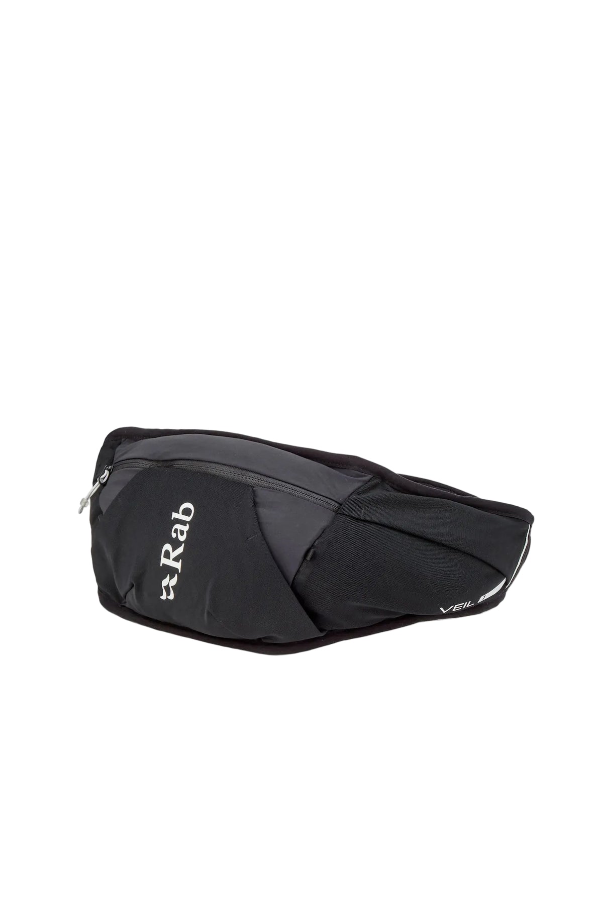Rab Veil 1L Lightweight Belt Pack in Black - Front View