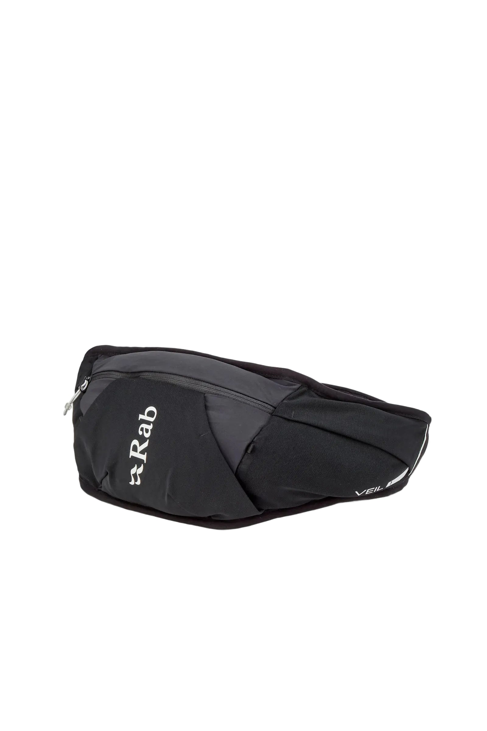 Rab Veil 1L Lightweight Belt Pack in Black - Front View