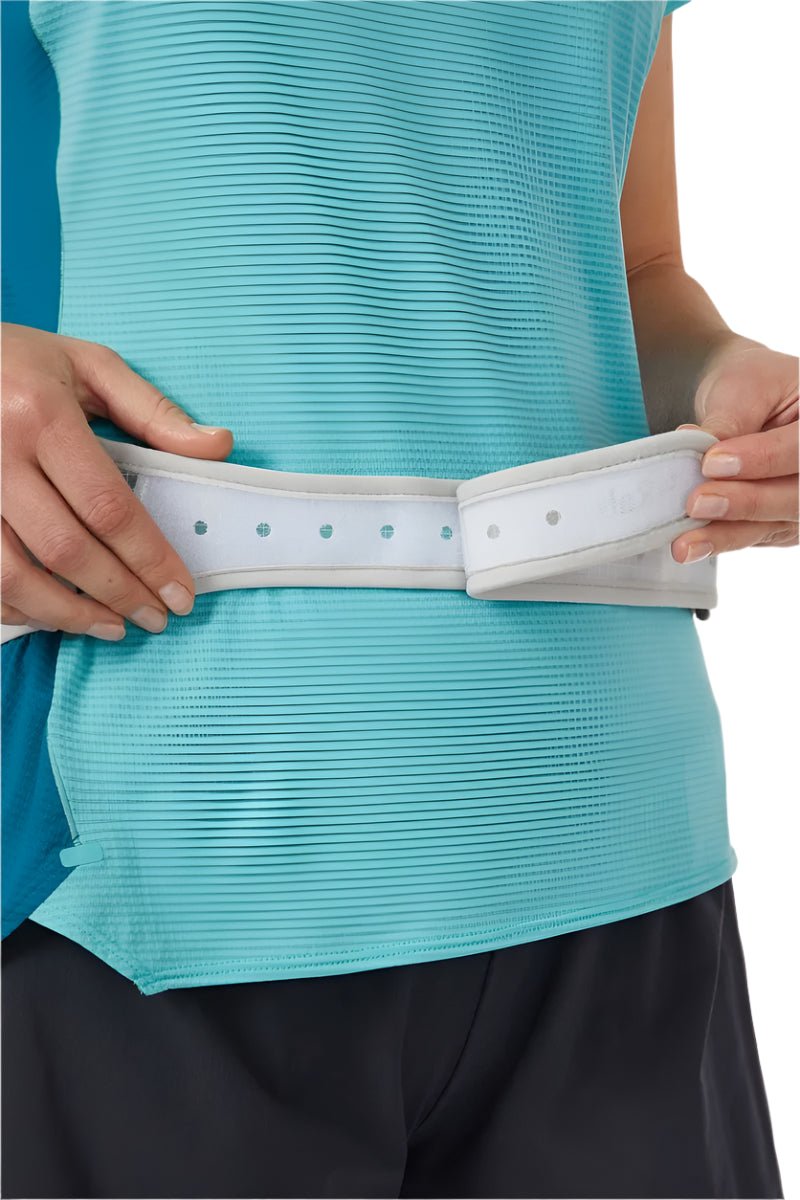 Rab Veil 1L Lightweight Belt Pack in Gargoyle/Graphene - Lumbar Pocket Access