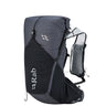 Rab Veil XP 20L Waterproof Pack in Black - Front View