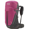 Rab Women's Airox ND 34 Day Pack in Mulberry/Black - Front Standalone