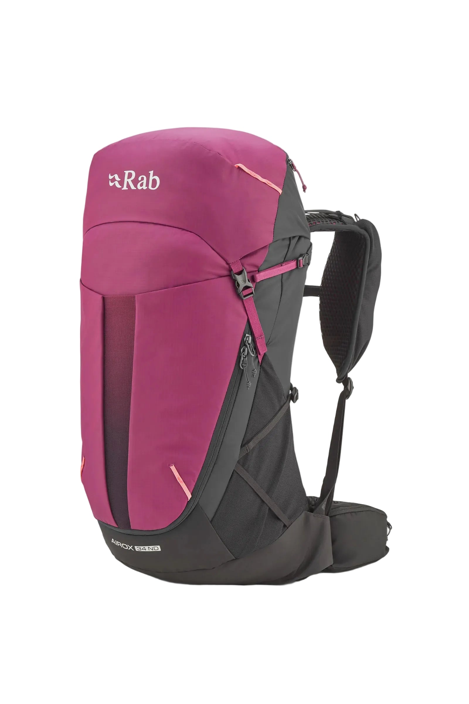 Rab Women's Airox ND 34 Day Pack in Mulberry/Black - Front Standalone
