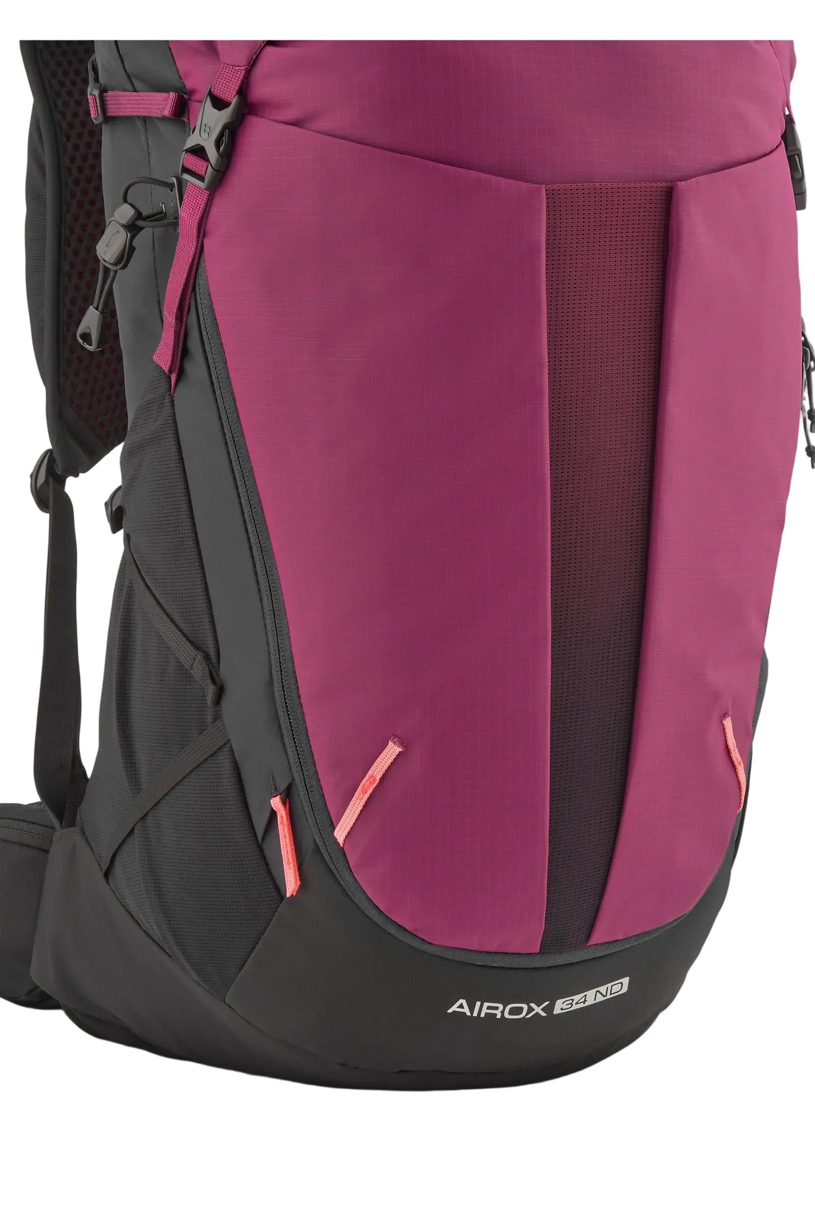 Rab Women's Airox ND 34 Day Pack in Mulberry/Black - Side Standalone