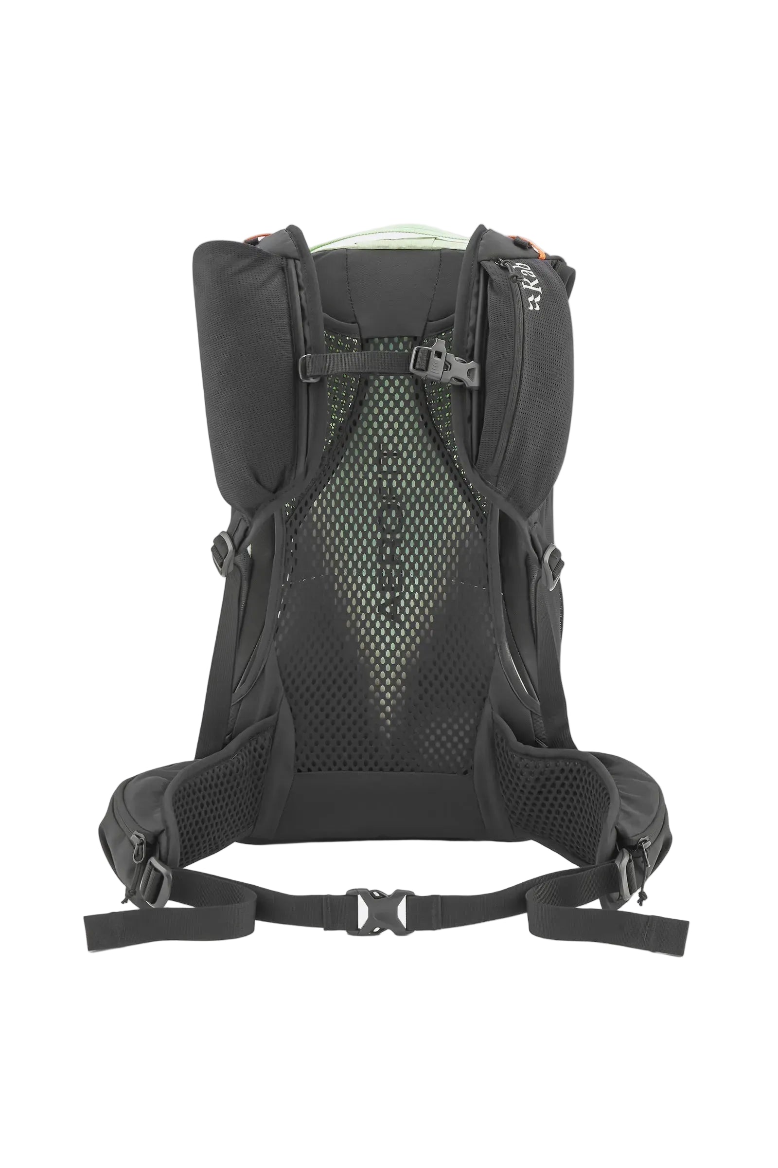 Rab Women's Airox ND22L Day Pack in Fig Green/Black - On Model Side View Alt