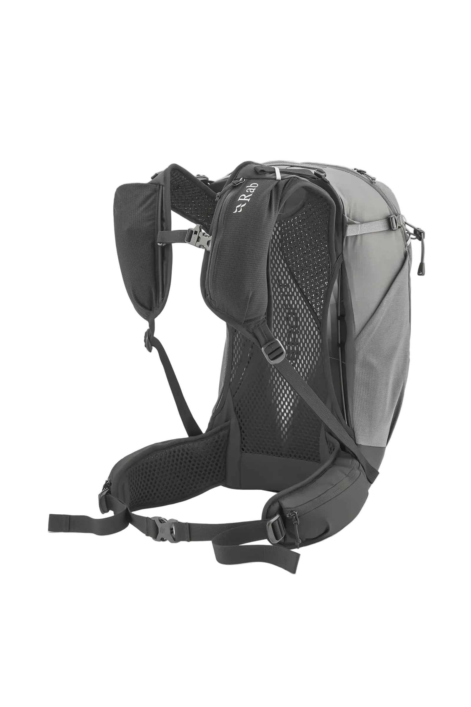 Rab Women's Airox ND22L Day Pack in Graphene - Back System Detail