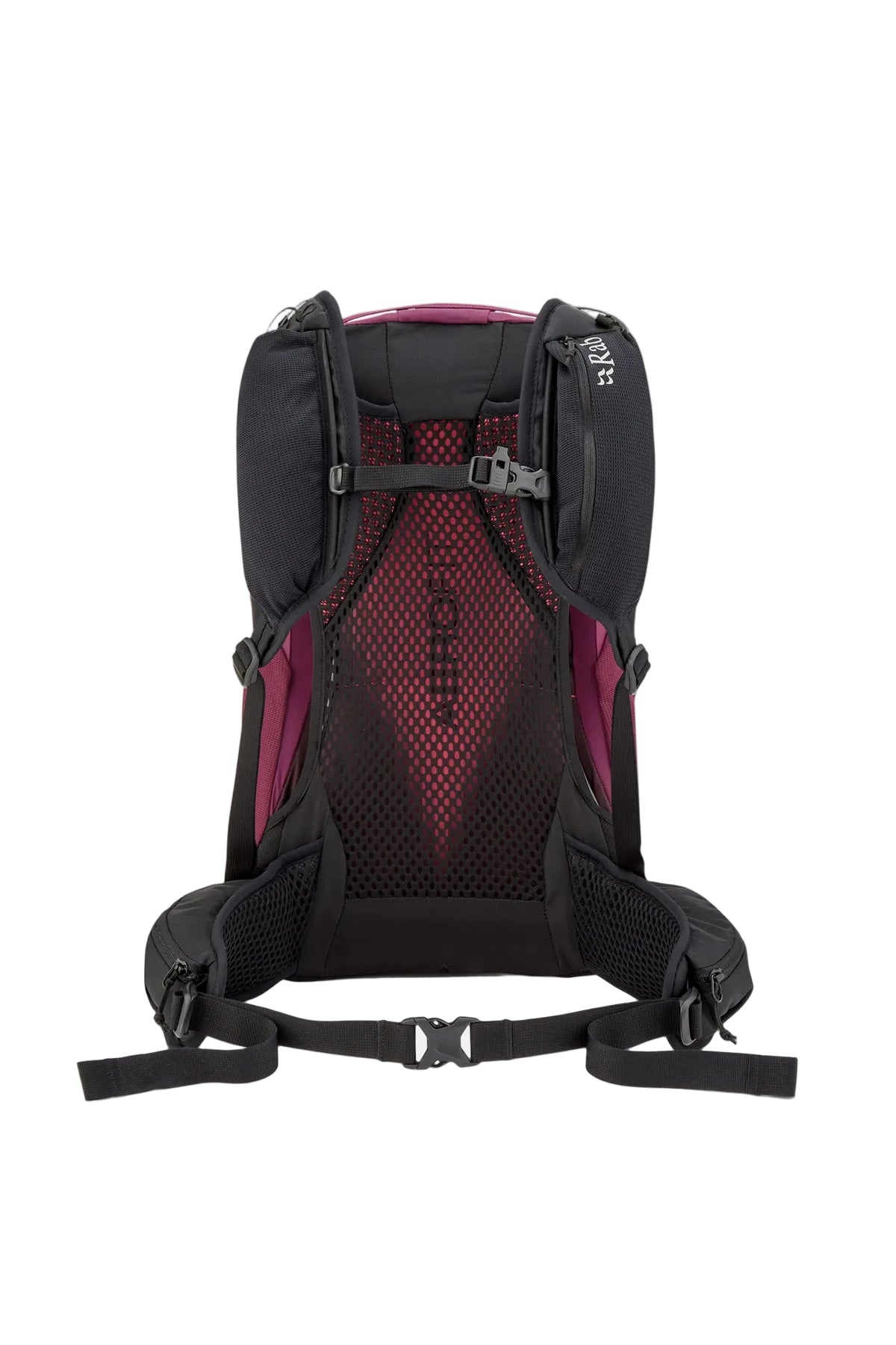 Rab Women's Airox ND22L Day Pack in Mulberry - Back System Detail