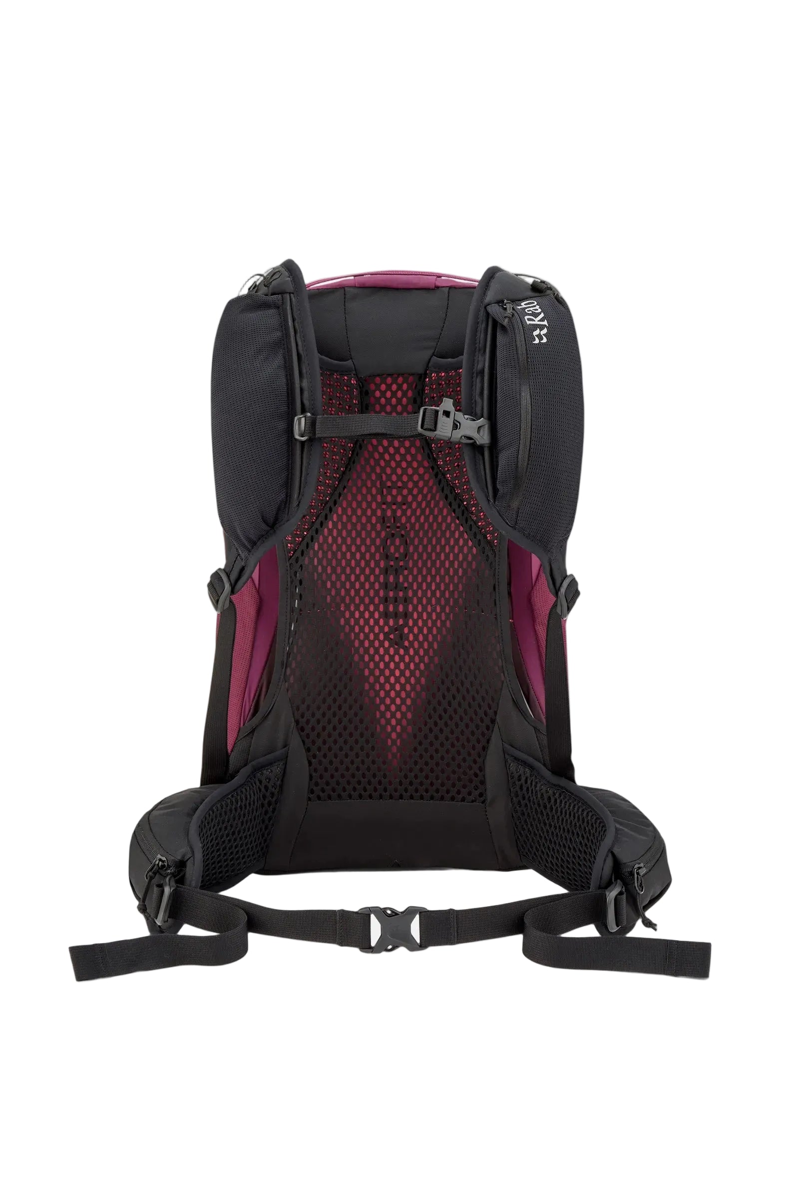 Rab Women's Airox ND22L Day Pack in Mulberry - Back System Detail