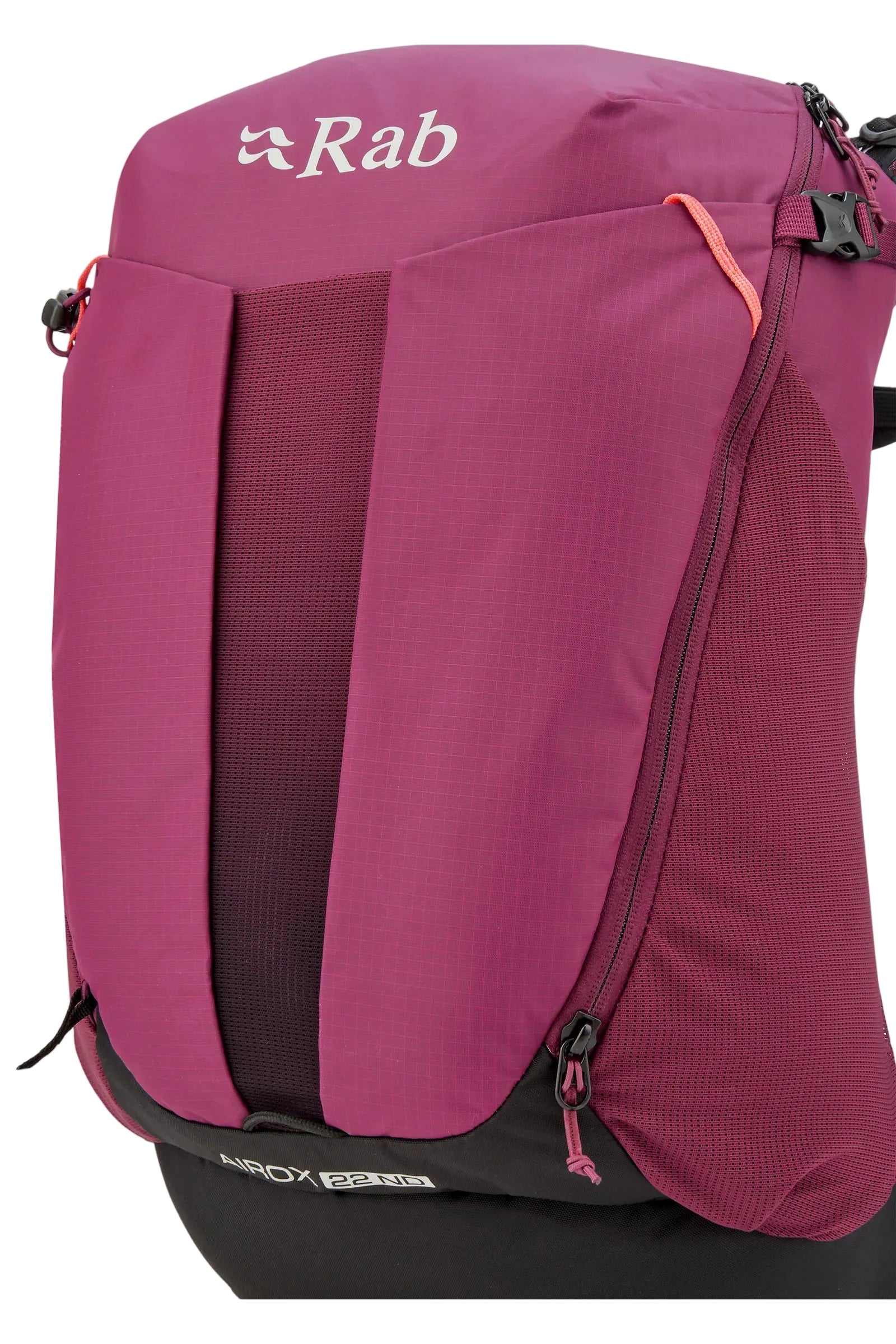 Rab Women's Airox ND22L Day Pack in Mulberry - Back View