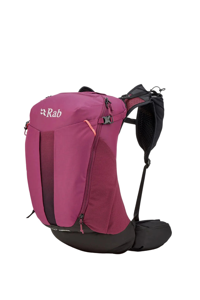 Rab Women's Airox ND22L Day Pack in Mulberry - Front View