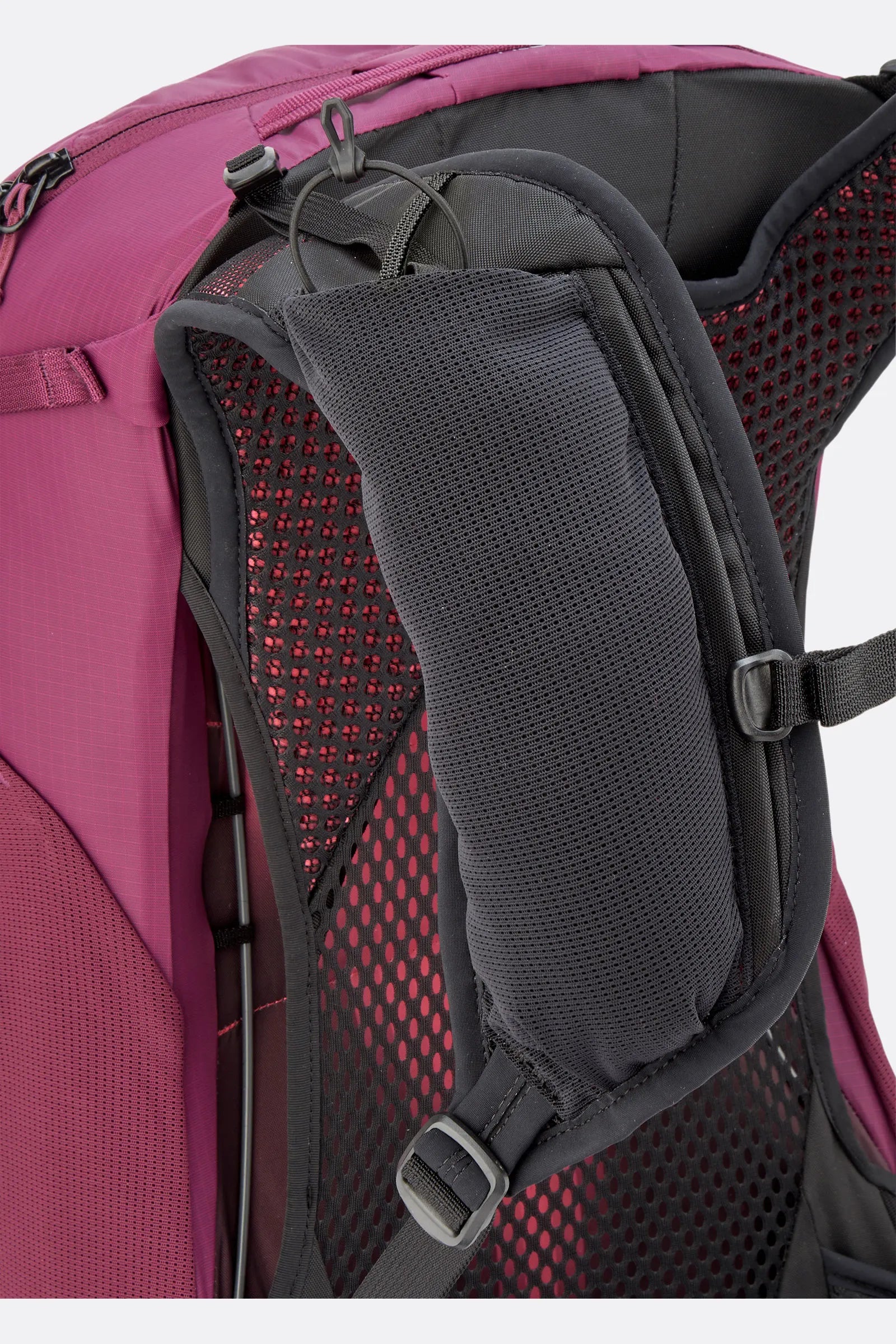 Rab Women's Airox ND22L Day Pack in Mulberry - Top Pocket Detail