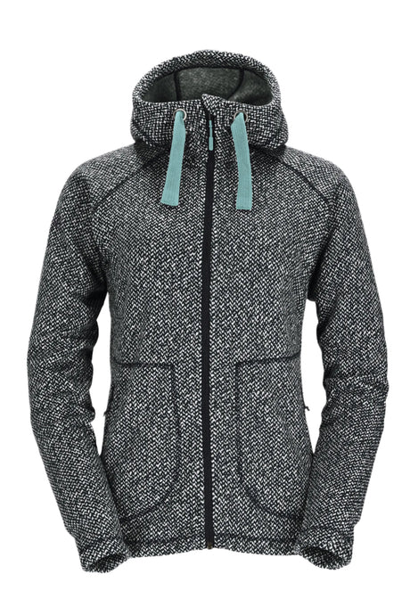 Rab Women's Amy Hoody in Deep Ink - Front Worn