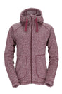 Rab Women's Amy Hoody in Rioja - Flat Lay