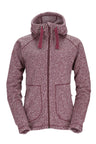 Rab Women's Amy Hoody in Rioja - Flat Lay