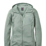 Rab Women's Ascendor Hoody in Dark Fig Green - front