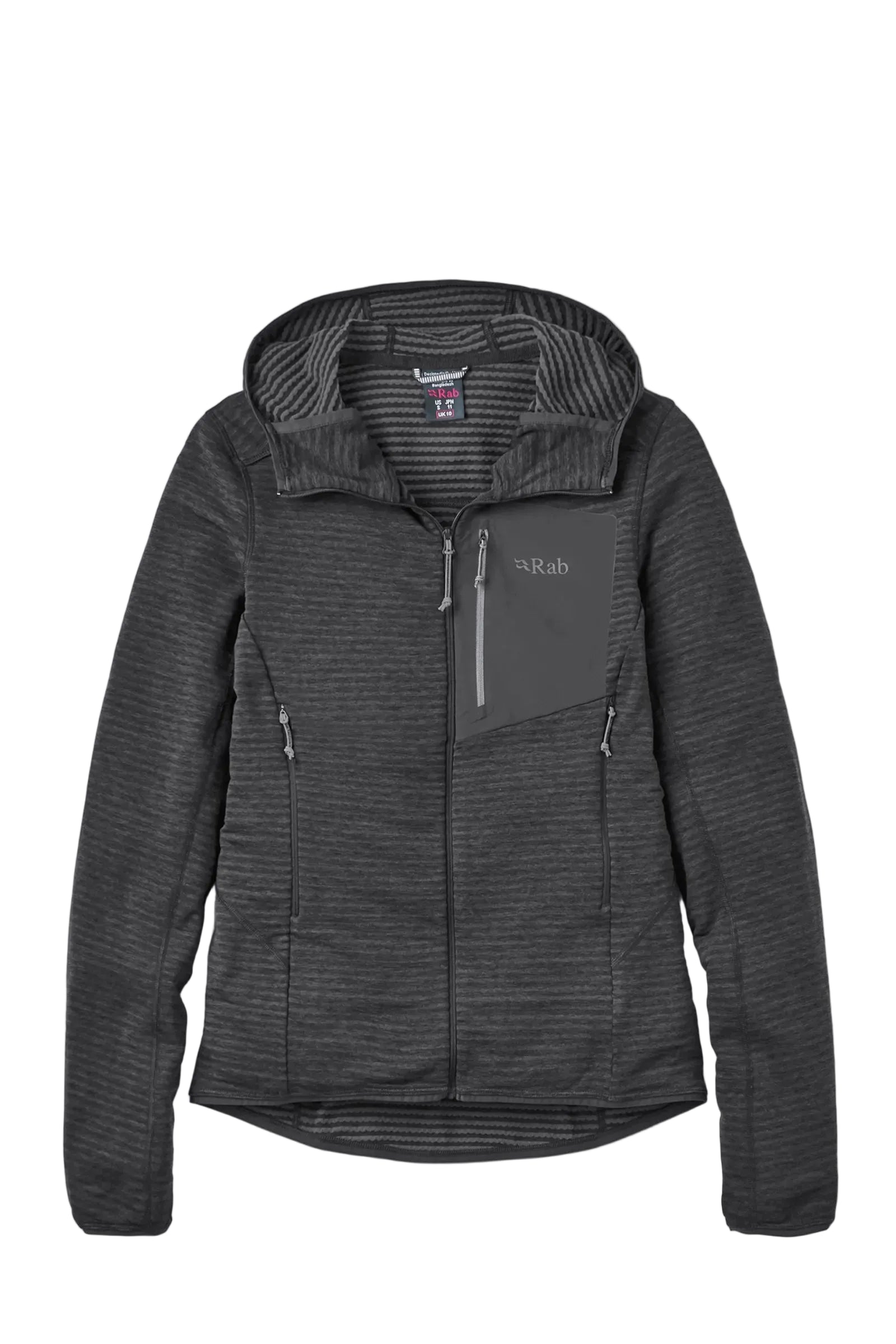 Rab Women's Ascendor Light Hoody in Black - front