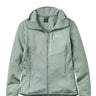 Rab Women's Ascendor Light Hoody in Dark Fig Green - front