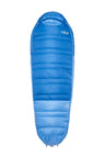 Rab Women's Ascent Down Sleeping Bag (-12°C/10F) in Dark Bluebird/Birdbird - Front