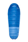 Rab Women's Ascent Down Sleeping Bag (-18°C/0F) in Dark BlueBird/BlueBird - Front