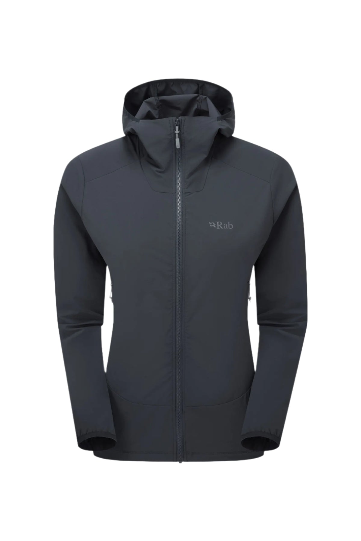 Rab Women's Borealis Hooded Jacket in Beluga - front