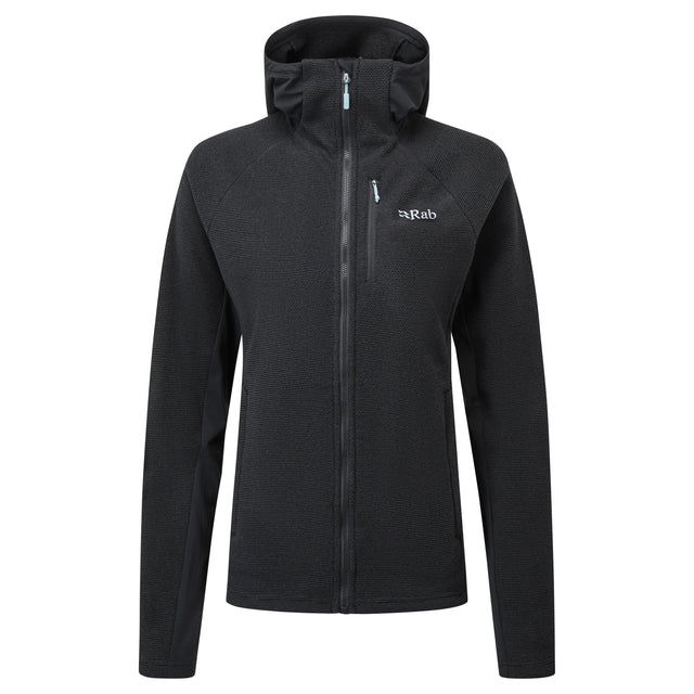 Rab Women's Capacitor Hoody in Beluga - front