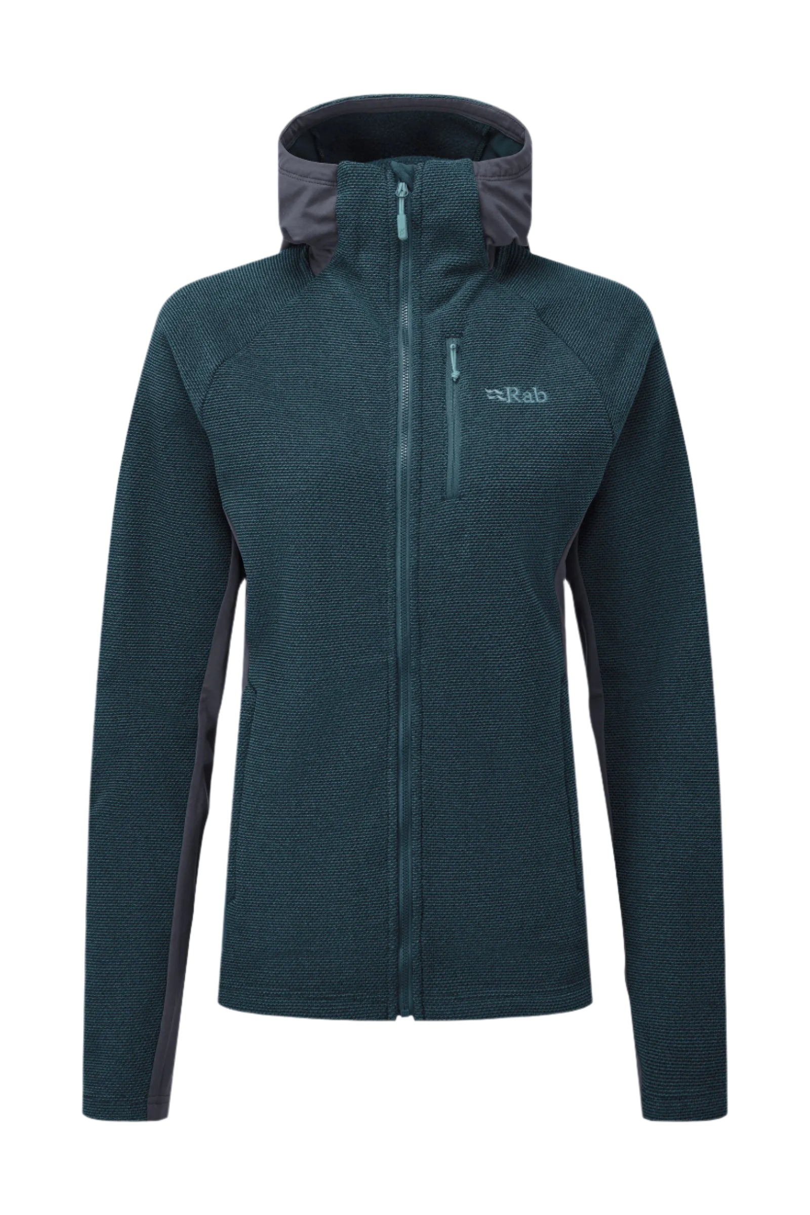 Rab Women's Capacitor Hoody in Orion Blue - front