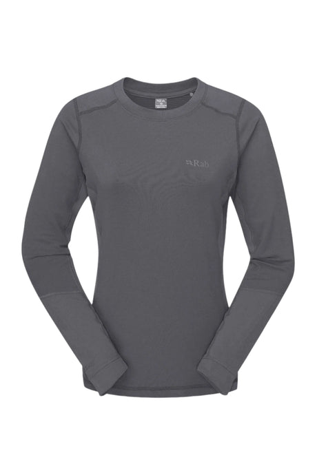 Rab Women's Conduit Crew in Beluga - front