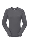 Rab Women's Conduit Crew in Beluga - front