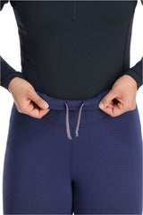 Rab Women's Conduit Tights in Patriot Blue (styling reference) - detail