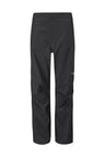 Rab Women's Downpour Plus 2.0 Pant in Black - front