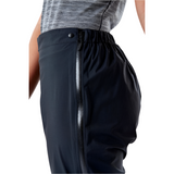 Rab Women's Downpour Plus 2.0 Pant in Black - hip zip detail