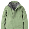 Rab Women's Downpour Waterproof Jacket in Dark Fig Green - front