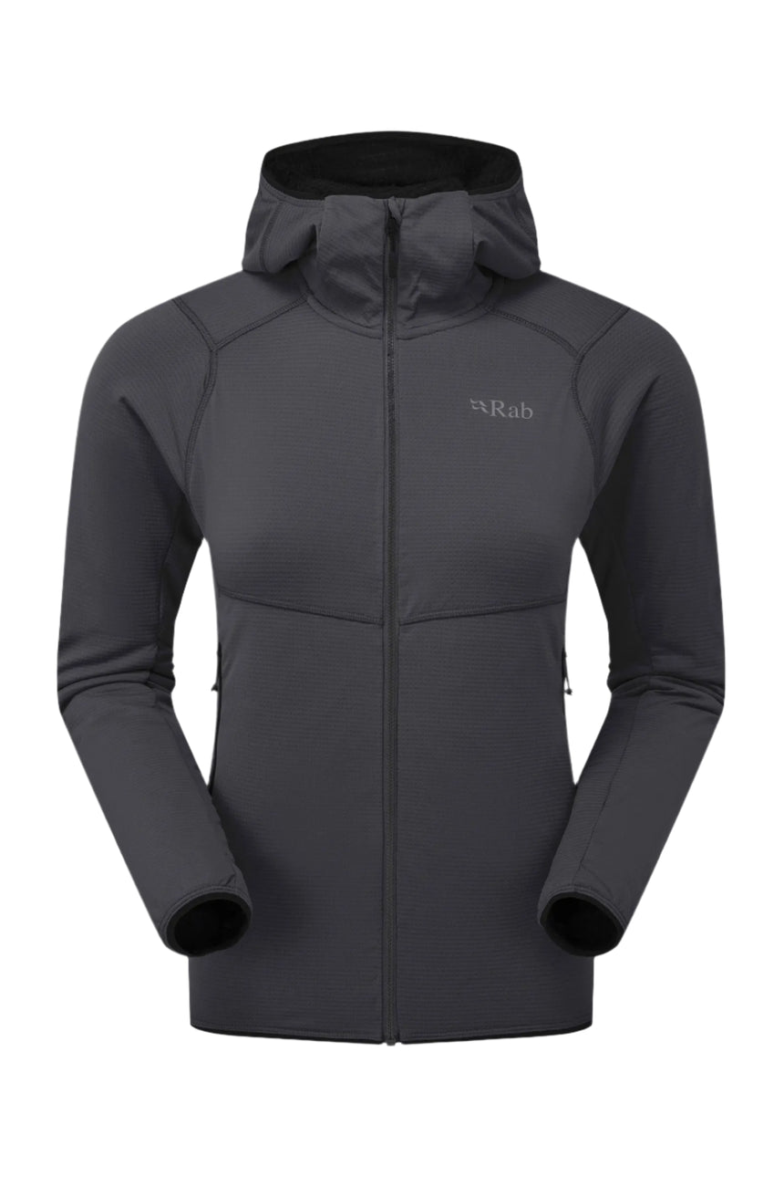 Rab Women's Evolute Hoody in Beluga - front