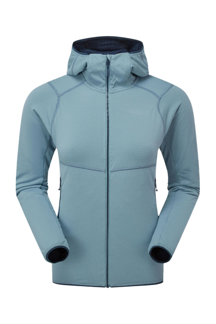 Rab Women's Evolute Hoody in Citadel - front