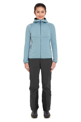Rab Women's Evolute Hoody in Citadel - worn (full body)