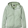 Rab Women's Evolute Hoody in Dark Fig Green - front
