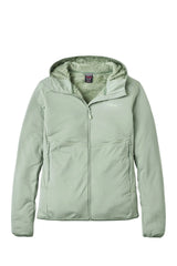 Rab Women's Evolute Hoody in Dark Fig Green - front