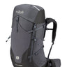 Rab Women's Exion ND35L Hiking Pack in Anthracite/Graphene - Front View