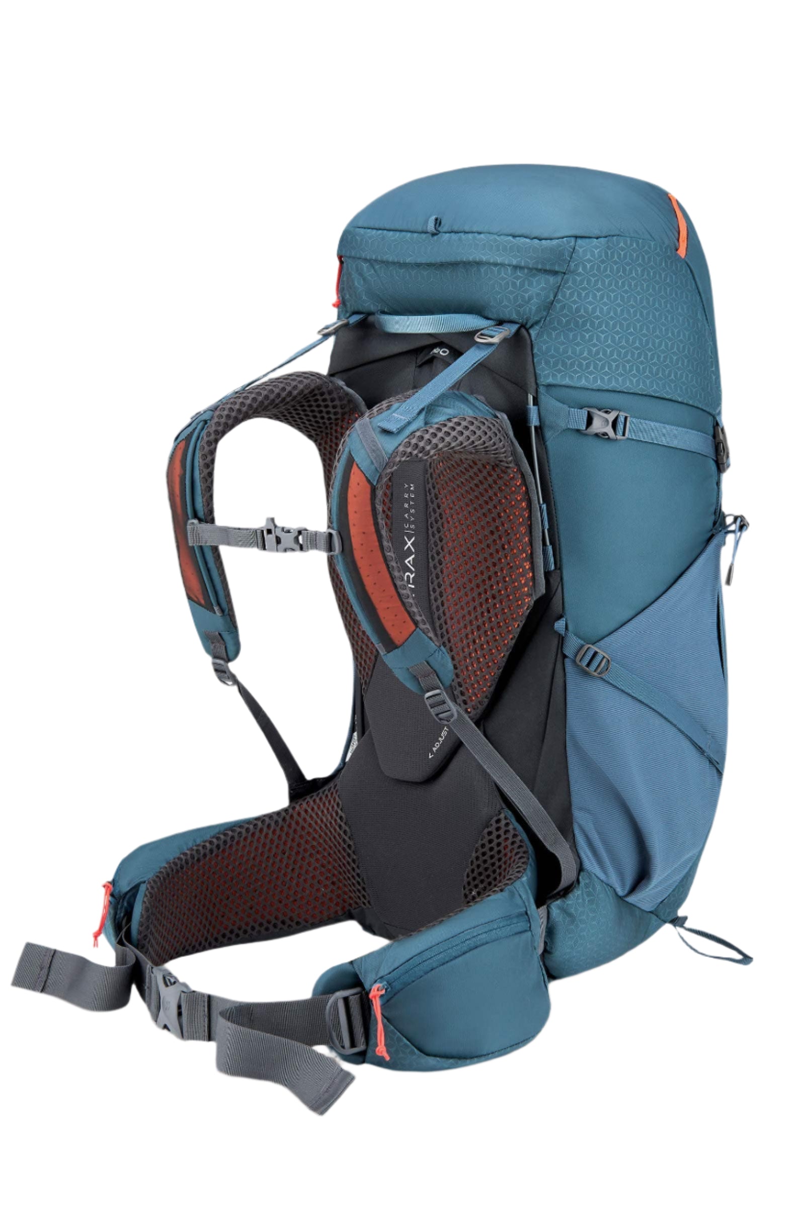 Rab Women's Exion ND45L Hiking Pack in Orion Blue - Back System