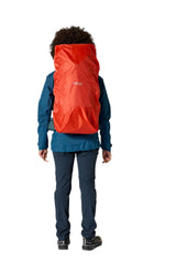 Rab Women's Exion ND45L Hiking Pack in Orion Blue - On Model Full Length Back