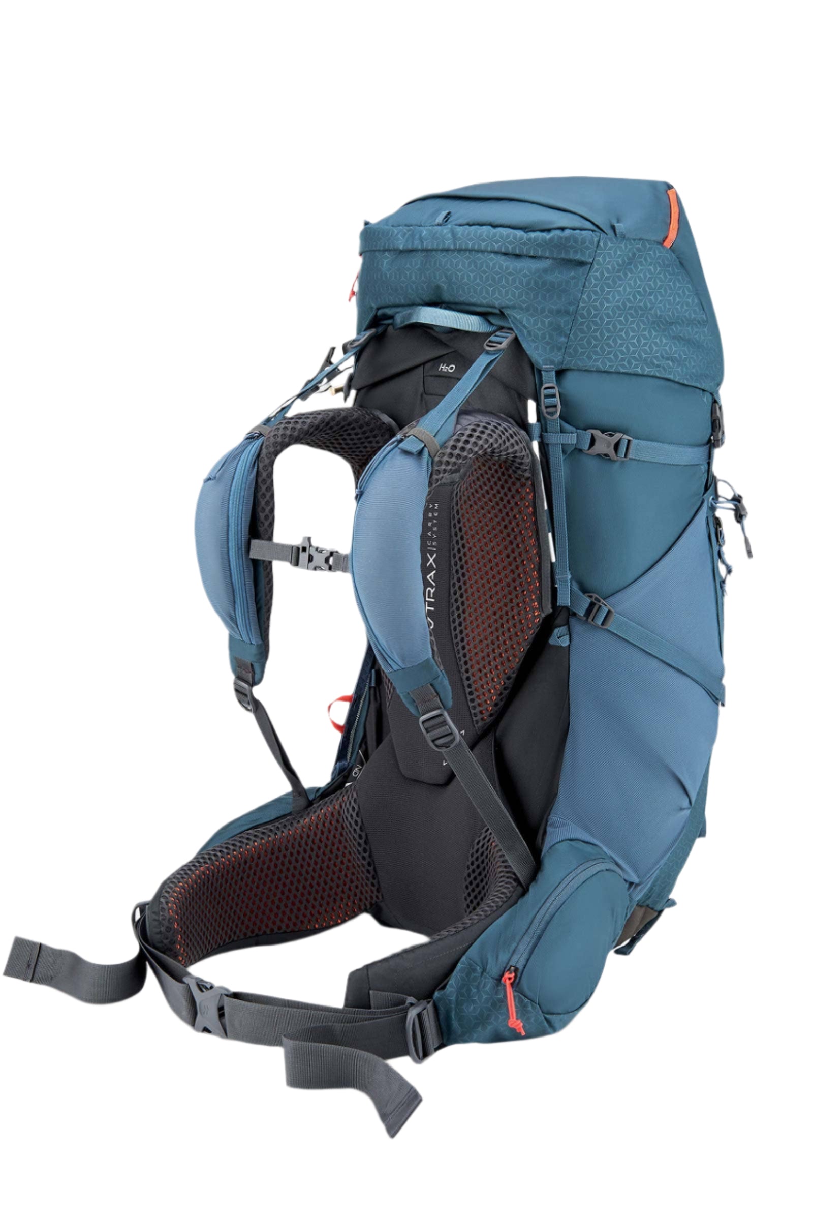 Rab Women's Exion ND55L Hiking Pack in Orion Blue - Back System