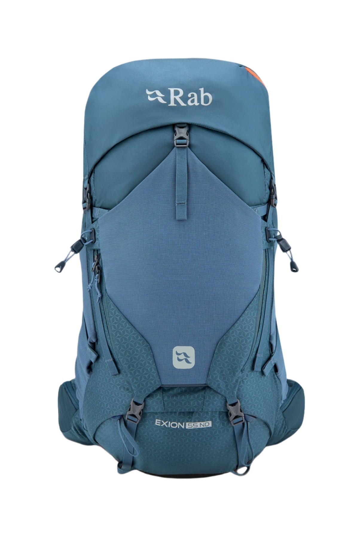 Rab Women's Exion ND55L Hiking Pack in Orion Blue - Side View
