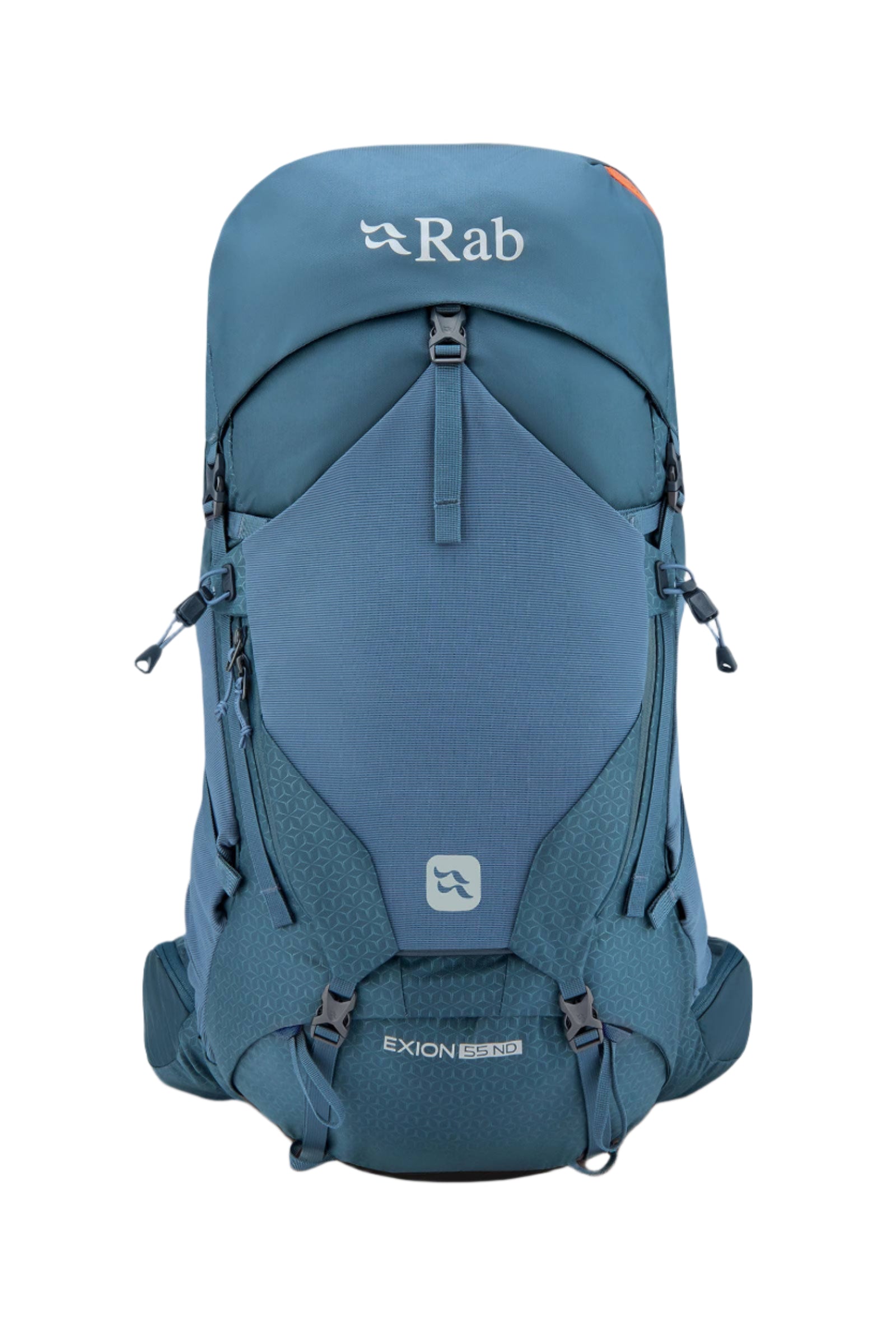 Rab Women's Exion ND55L Hiking Pack in Orion Blue - Side View