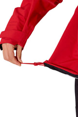 Rab Women's Firewall Guide Waterproof Jacket in Summit Red - drawcord detail