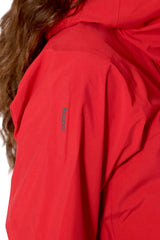 Rab Women's Firewall Guide Waterproof Jacket in Summit Red - sleeve detail