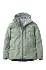 Rab Women's Firewall Mountain Waterproof Jacket in Dark Fig Green - front