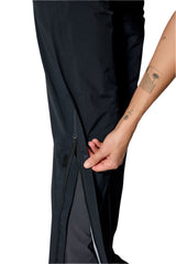 Rab Women's Firewall Waterproof Pants in Black - hip detail, worn